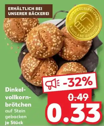 Kaufland Dinkelvollkornbrötchen Angebot