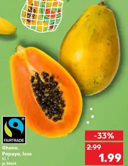 Kaufland FAIRTRADE Papaya, lose Angebot