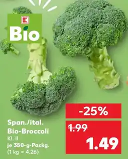 Kaufland Span./ital. Bio-Broccoli Angebot
