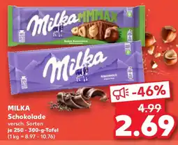 Kaufland MILKA Schokolade Angebot