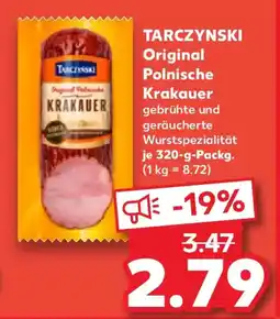 Kaufland TARCZYNSKI Original Polnische Krakauer Angebot