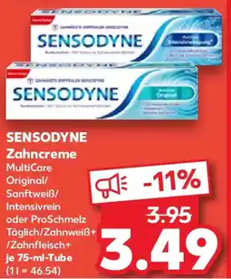 Kaufland SENSODYNE Zahncreme Angebot