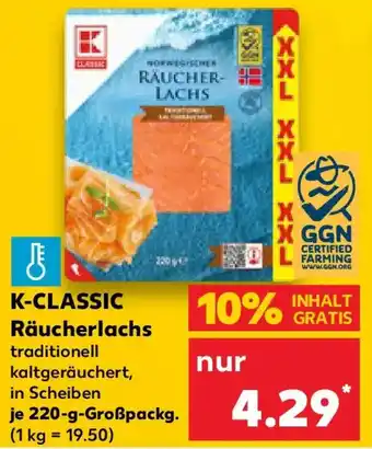 Kaufland K-CLASSIC Räucherlachs Angebot