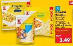 Kaufland K-CLASSIC Reibekäse Angebot