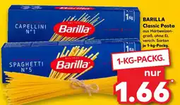 Kaufland BARILLA Classic Pasta Angebot