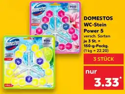Kaufland DOMESTOS WC-Stein Power 5 Angebot