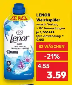 Kaufland LENOR Weichspüler Angebot