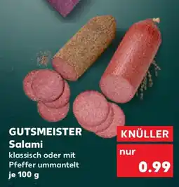 Kaufland GUTSMEISTER Salami Angebot