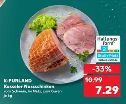 Kaufland K-PURLAND Kasseler Nussschinken Angebot