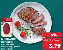 Kaufland K-PURLAND Hüftsteak Angebot