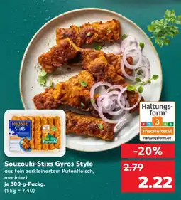 Kaufland Souzouki-Stixs Gyros Style Angebot