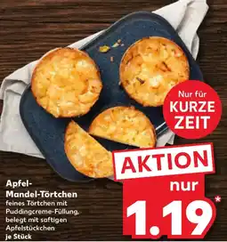 Kaufland Apfel- Mandel-Törtchen Angebot