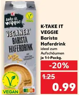 Kaufland K-TAKE IT VEGGIE Barista Haferdrink Angebot