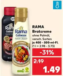 Kaufland RAMA Bratcreme Angebot