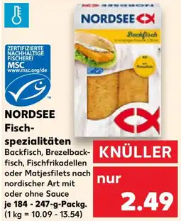 Kaufland NORDSEE Fischspezialitäten Angebot