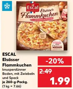 Kaufland ESCAL Elsässer Flammkuchen Angebot