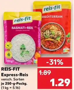 Kaufland REIS-FIT Express-Reis Angebot