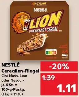 Kaufland NESTLÉ Cerealien-Riegel Angebot