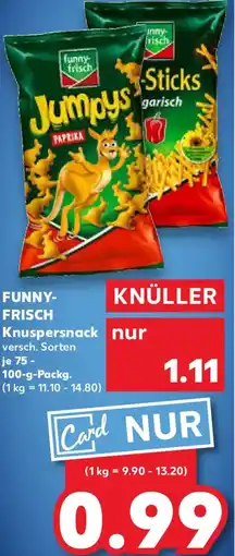 Kaufland FUNNY- FRISCH Knuspersnack Angebot