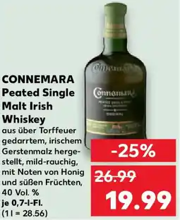 Kaufland CONNEMARA Peated Single Malt Irish Whiskey Angebot