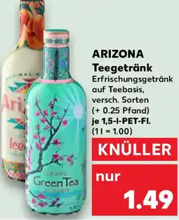 Kaufland ARIZONA Teegetränk Angebot