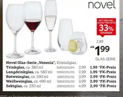 XXXLutz Novel glas-serie „venezia“ trinkglas Angebot