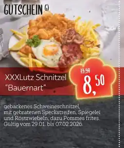 XXXLutz Gutschein xxxlutz schnitzel “bauernart“ Angebot