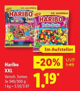 Lidl Haribo super wurmi sauer Angebot
