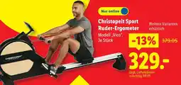 Lidl Christopeit sport ruder-ergometer modell 'vico' Angebot