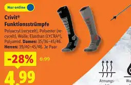 Lidl Crivit funktionsstrümpfe damen Angebot