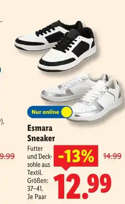 Lidl Esmara sneaker Angebot