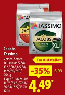 Lidl Jacobs tassimo krönung Angebot