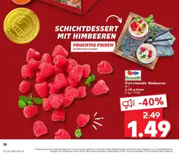 Kaufland Driscoll's port./marokk. himbeeren Angebot