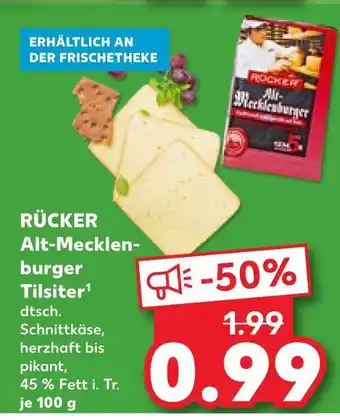 Kaufland Rücker alt-mecklenburger tilsiter Angebot