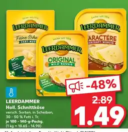 Kaufland Leerdammer holl. schnittkäse original Angebot
