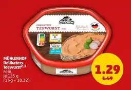 PENNY Mühlenhof delikatess teewurst fein Angebot