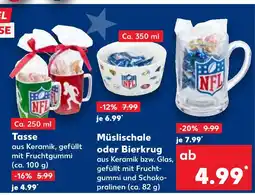 Kaufland Nfl tasse Angebot