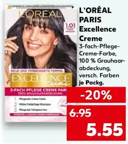 Kaufland L'ORÉAL PARIS Excellence Creme Angebot