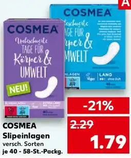 Kaufland COSMEA Slipeinlagen Angebot