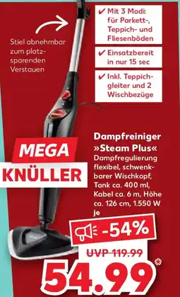 Kaufland Dampfreiniger Steam Plus Angebot