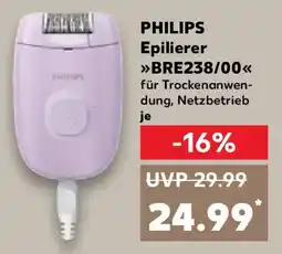 Kaufland PHILIPS Epilierer BRE238/00 Angebot