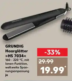 Kaufland GRUNDIG Haarglätter HS 7034 Angebot