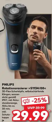 Kaufland PHILIPS Rotationsrasierer S1134/00 Angebot
