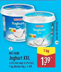 Aldi Nord MILSANI Joghurt XXL Angebot