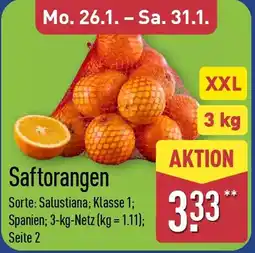 Aldi Nord Saftorangen Angebot