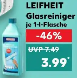 Kaufland LEIFHEIT Glasreiniger Angebot