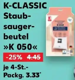 Kaufland K-CLASSIC Staubsaugerbeutel K 050 Angebot