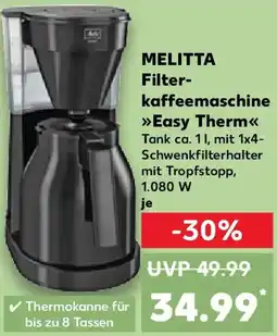 Kaufland MELITTA Filterkaffeemaschine Easy Therm Angebot