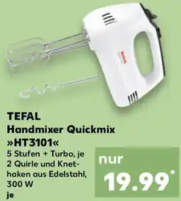 Kaufland TEFAL Handmixer Quickmix HT3101 Angebot