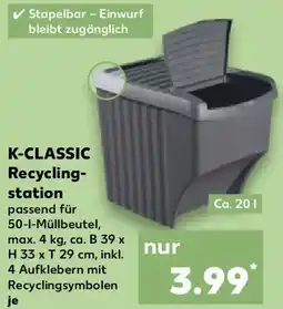 Kaufland K-CLASSIC Recyclingstation Angebot